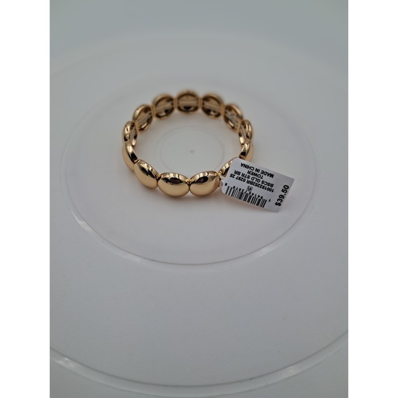 34th Brand Gold Stretch Bracelet‎ - Picture 3 of 4